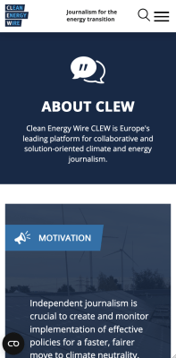 Clean Energy Wire CLEW
